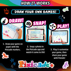 Abacus Pixicade+ arcade-battle enables head-to-head play with friends.