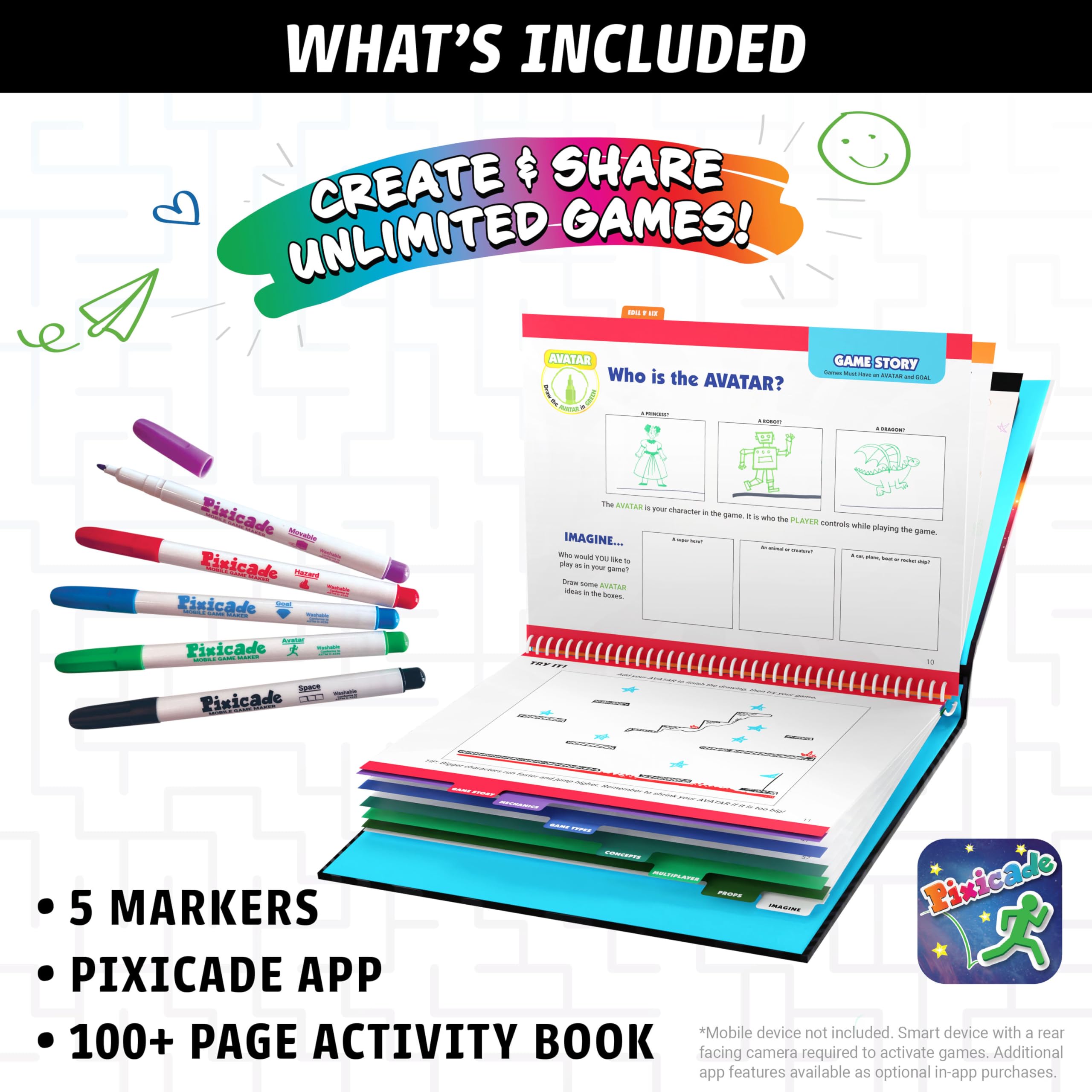 Abacus Brands Pixicade share-arcade shares creations with a global Pixicade community.