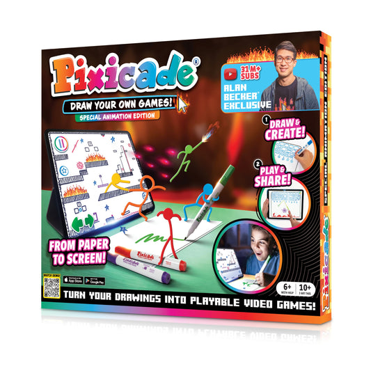 Abacus Pixicade Special Animation Edition with Alan Becker guide enhances creative animation.