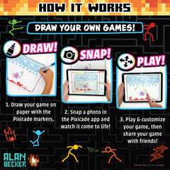 Abacus Pixicade STEAM-friendly learning boosts creativity through storytelling.
