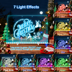 ABCOOL LumiBoard in neon glow mode for dynamic art displays