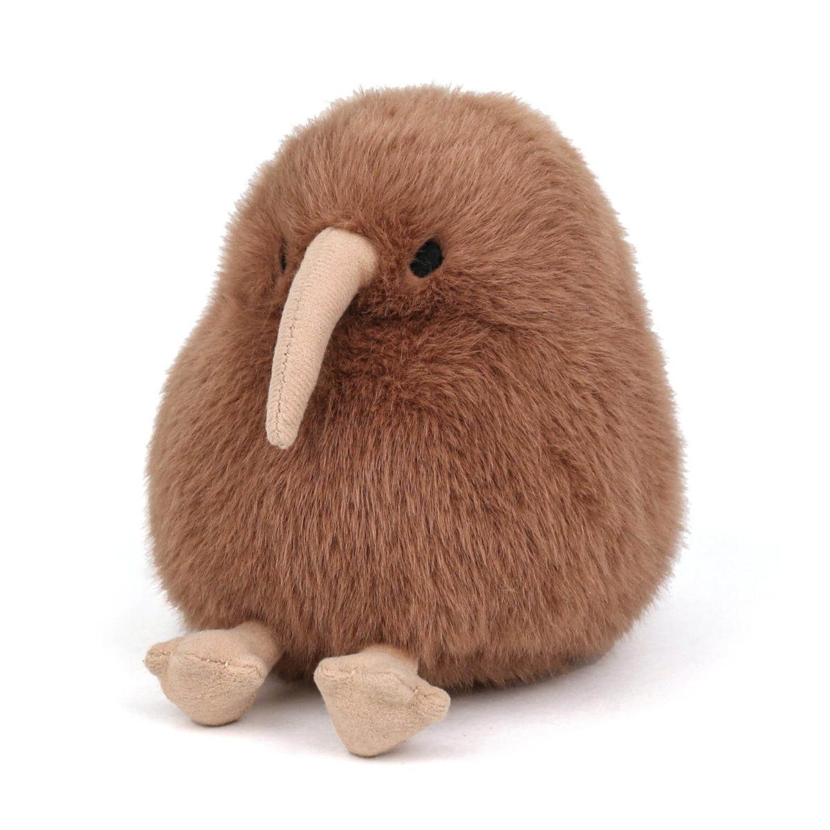 ABEARCAR Kiwi Plush Realistic 4.5-inch toy with lifelike fur for cozy play.