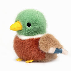 ABEARCAR Mallard Duck stuffed animal, 4.7-inch plush for gentle play and cuddling.