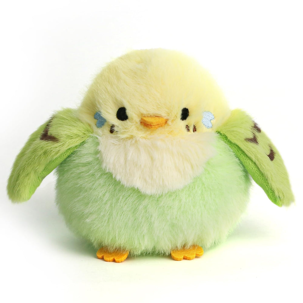 ABEARCAR parakeet plush toy, 3.9-inch size, ideal pocket friend for play and focus