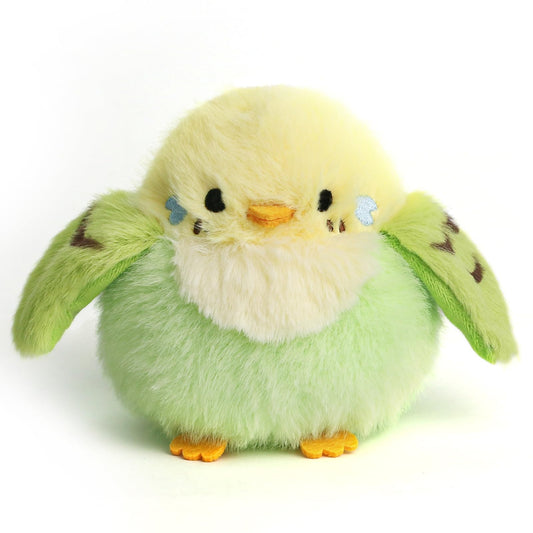 ABEARCAR parakeet plush toy, 3.9-inch size, ideal pocket friend for play and focus