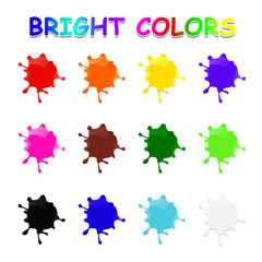 ABEIER 18-piece painting tools set providing versatile options for creative kid crafts