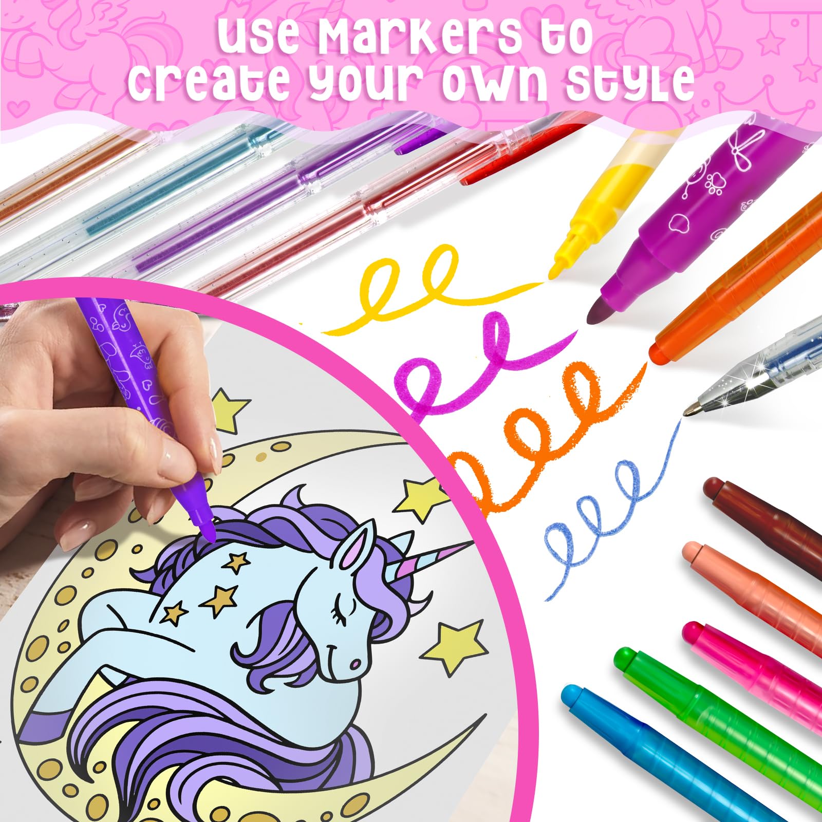 ABERLLS fine markers for precise detailing and lettering