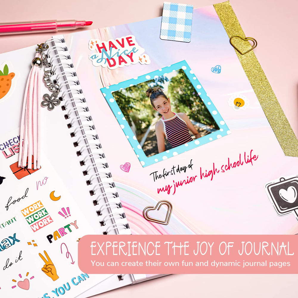 ABERLLS DIY Journal pens tassel improves writing and customization