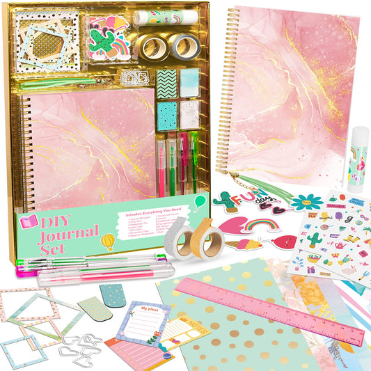 ABERLLS DIY journal set in a gift box for tween creativity and memory keeping.