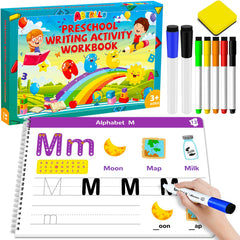 ABERLLS handwriting book cover with kid-friendly design for independent practice