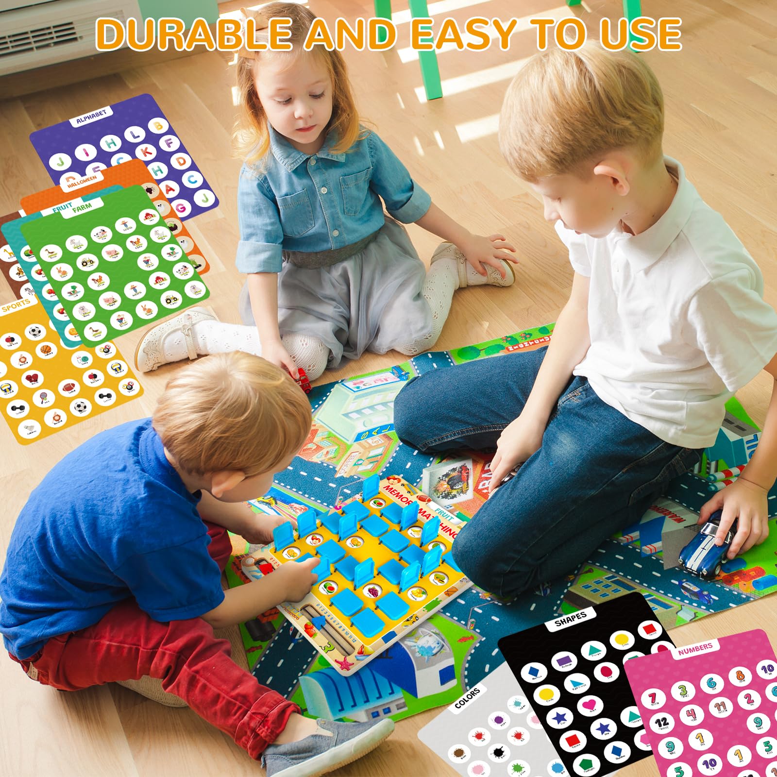 ABERLLS safety features rounded edges close-up for kid-safe design