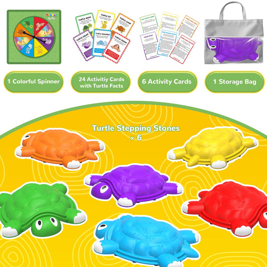 ABERLLS turtle turn plate promotes stable transitions during obstacle play.
