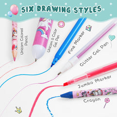 ABERLLS Unicorn Stickers add playful embellishments.