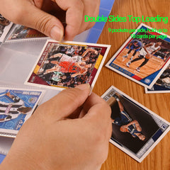 ABLY pages compatible with Pokémon, Skylanders, and baseball cards for easy organizing.