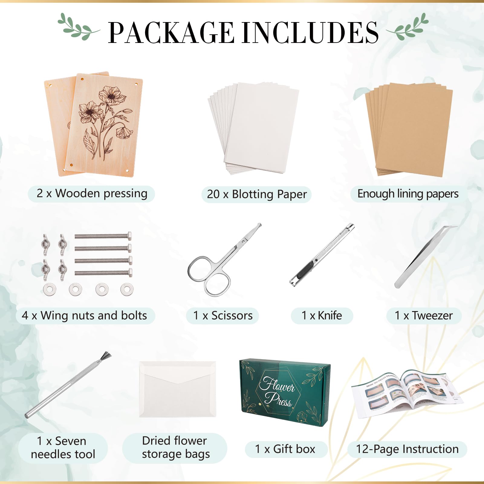 Aboofx contents included image highlights complete kit setup.