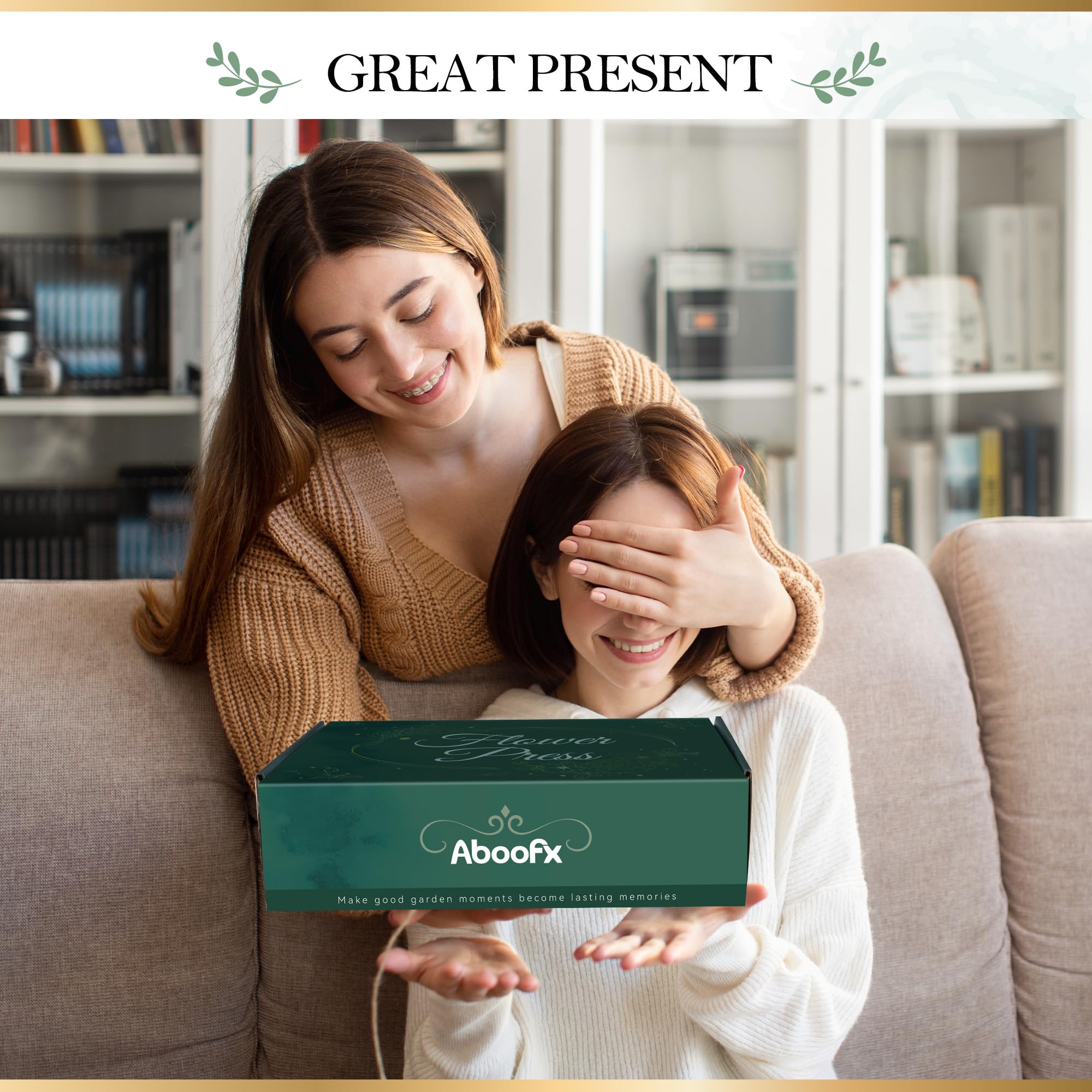 Aboofx storage bags for dried flowers included for organization