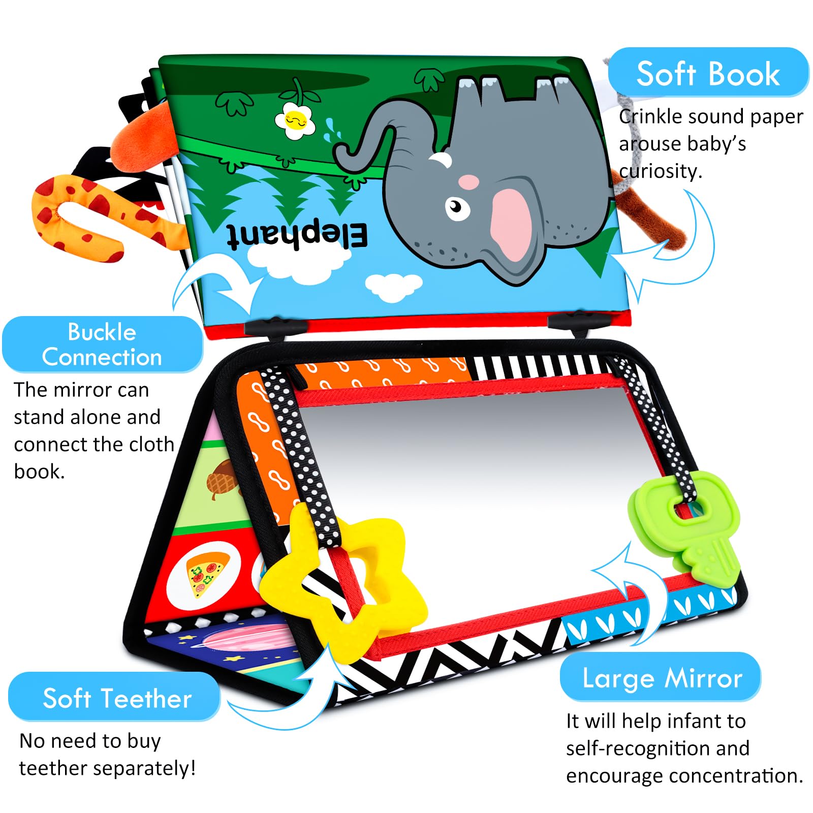 Aboosam foldable toy is easy to stash for travel