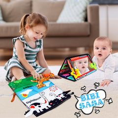Aboosam stroller or car seat companion keeps baby engaged
