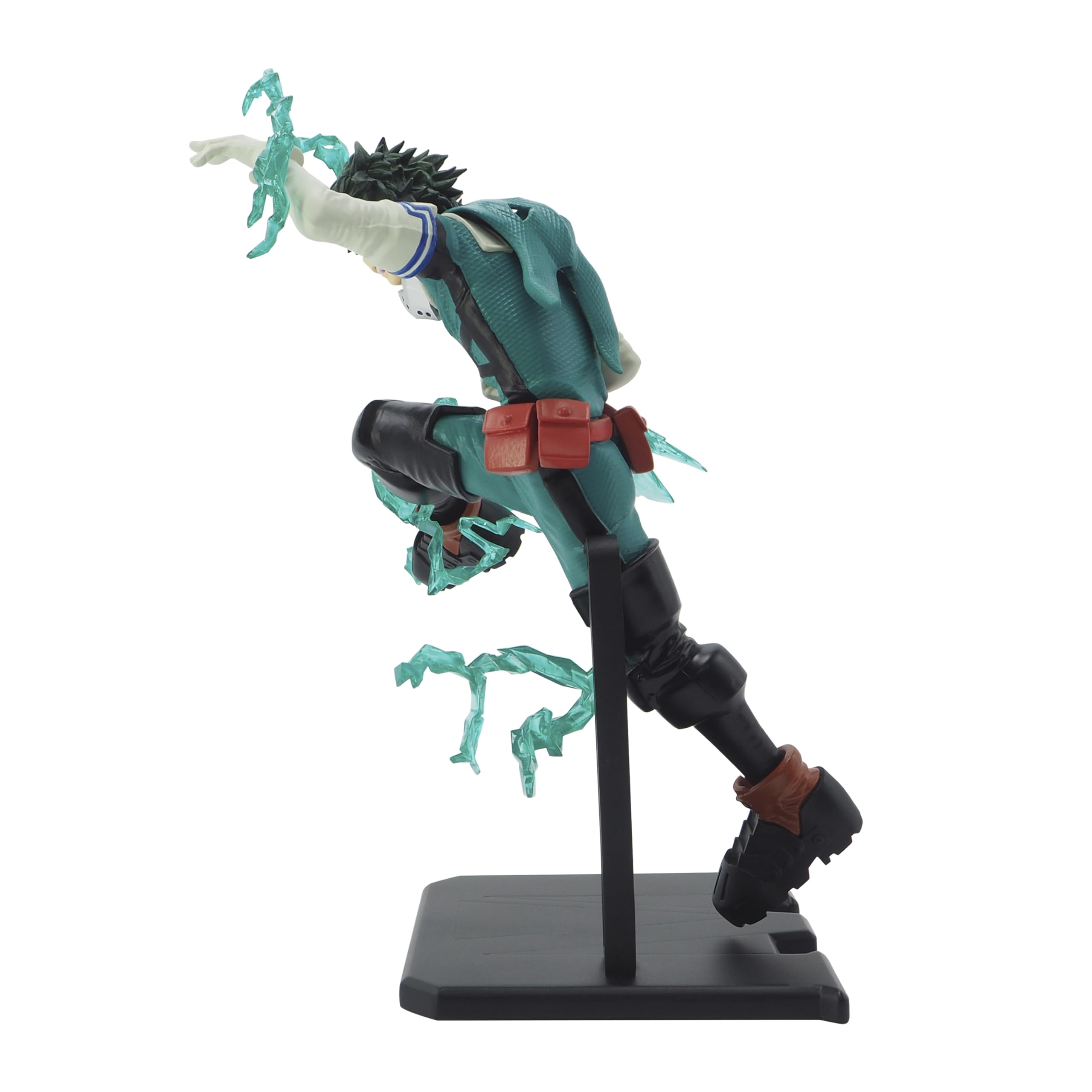 ABYSTYLE Deku One for All SFC figure close-up, showcasing PVC craftsmanship.