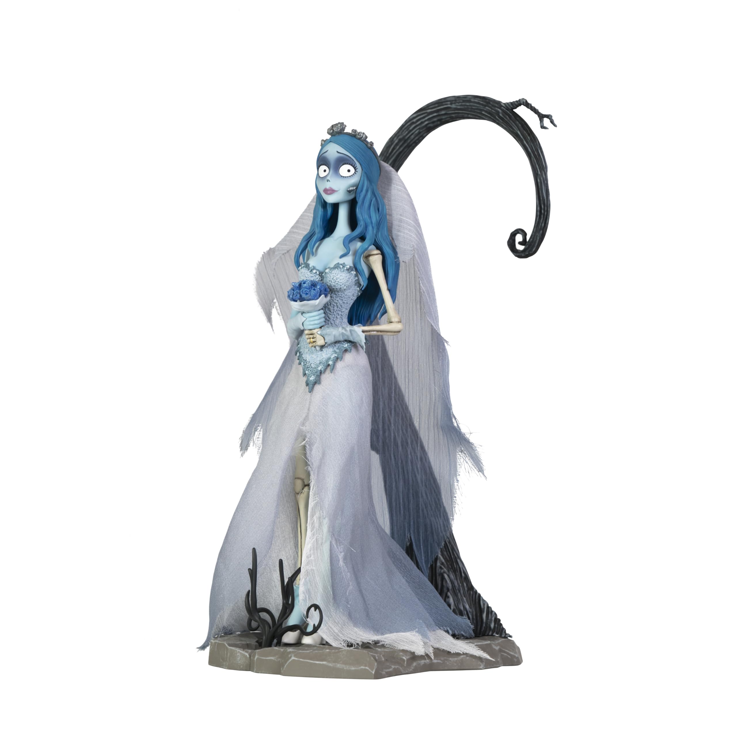 Emily figure stands 21 cm tall for prominent shelf presence