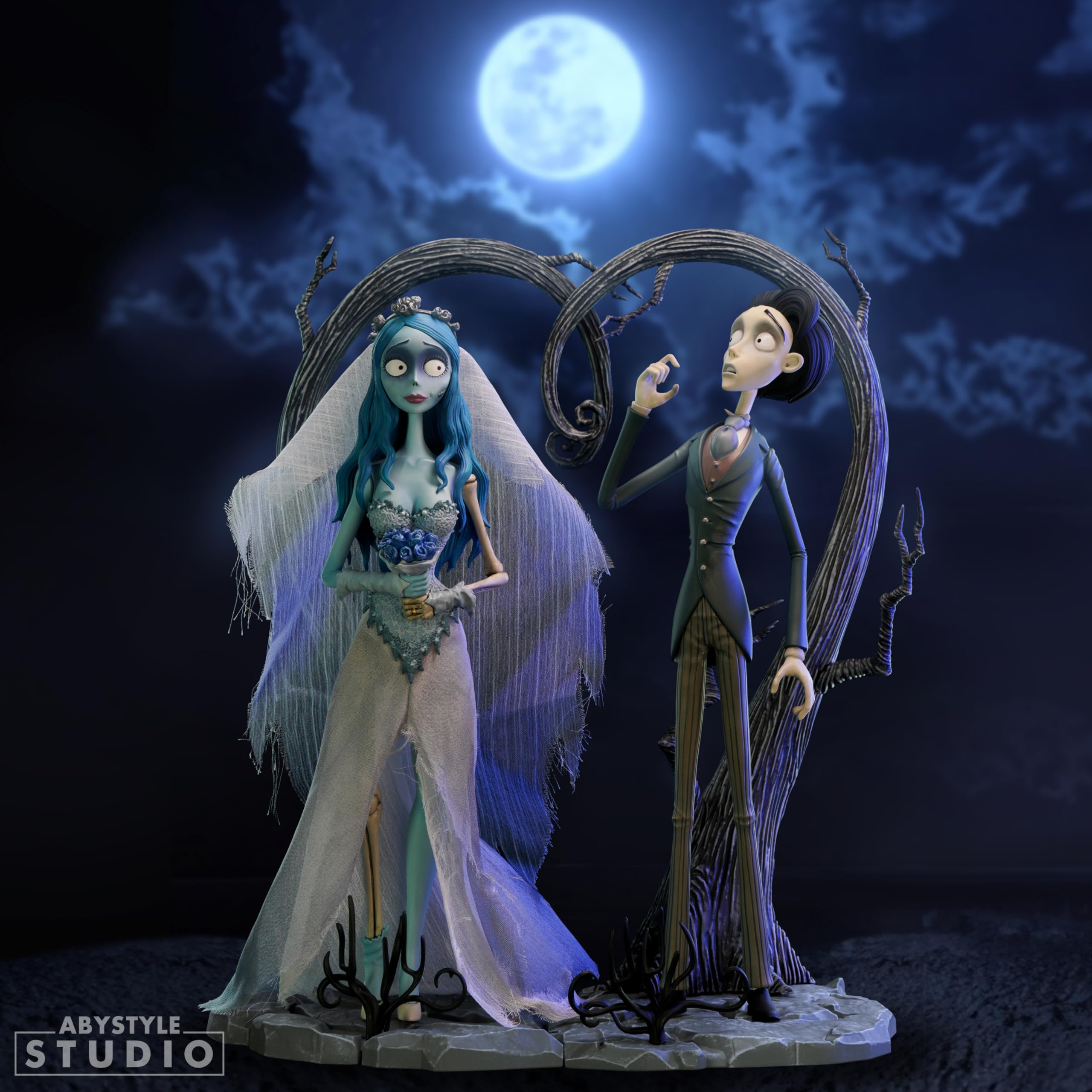 Packaging and diorama-ready presentation for ABYstyle Studio Corpse Bride Emily