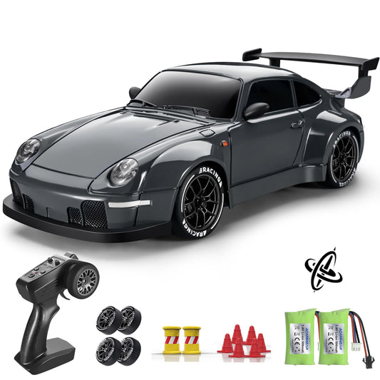 ACAMMAZAR RC Drift Car Pro gyro front view with precision steering