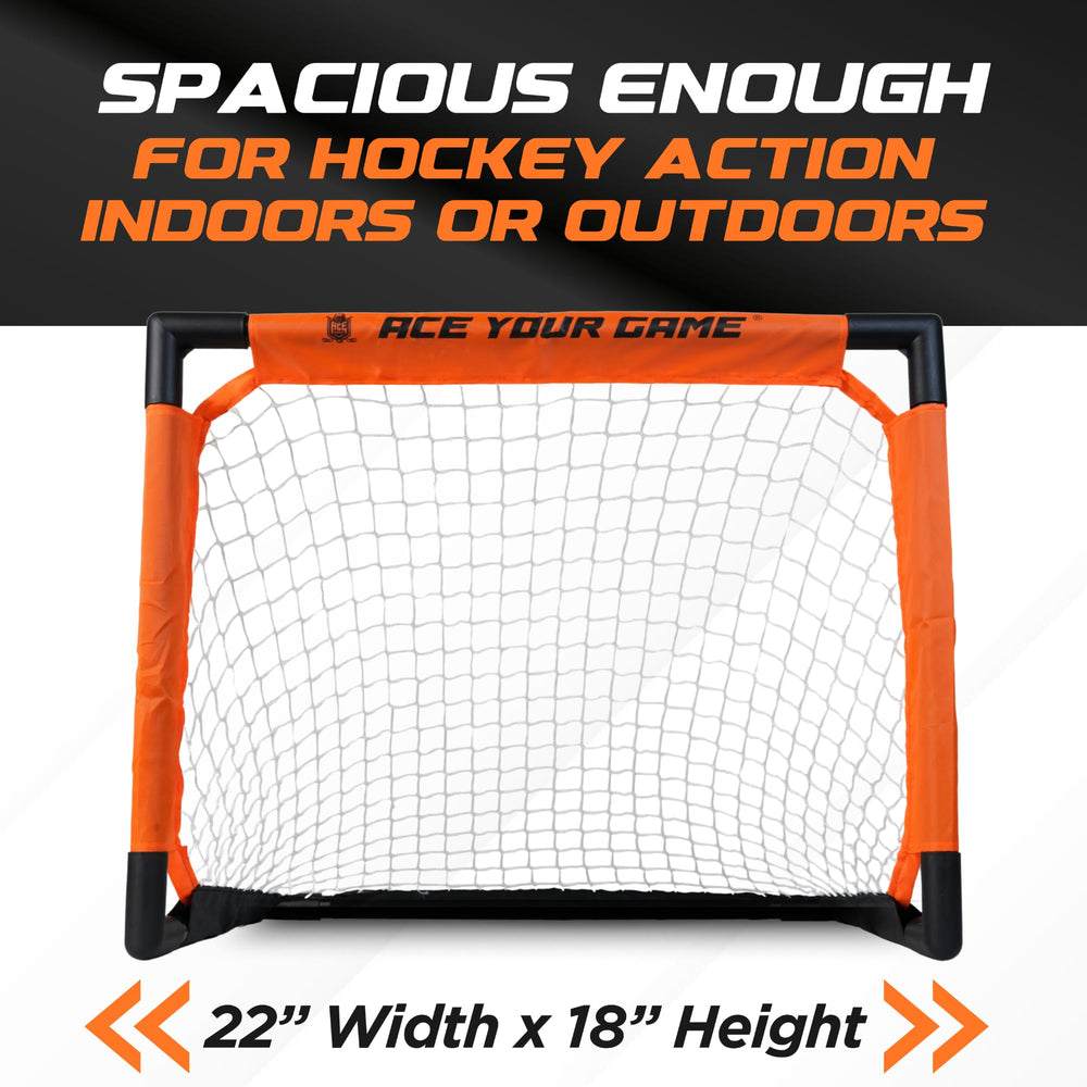 ACE HOCKEY Shinny Set foam balls for quiet indoor games