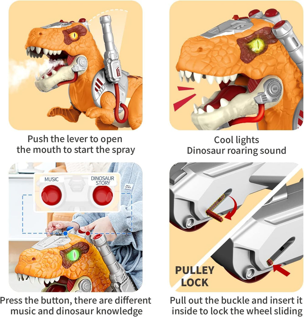 Ace Toys Land mist spray mouth feature in action for outdoor play