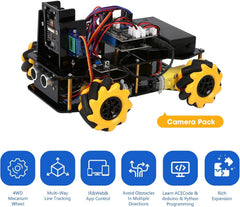 ACEBOTT remote and app control for flexible operation