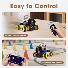 ACEBOTT Arduino and Scratch compatibility supports beginner coding projects