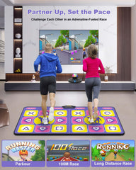 Acelufly Dance Mat 150+ tracks fuels varied routines for all ages.