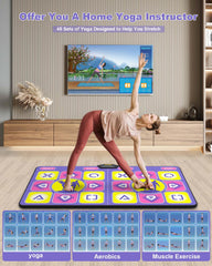 Acelufly Dance Mat plug-and-play setup enables quick, hassle-free start.