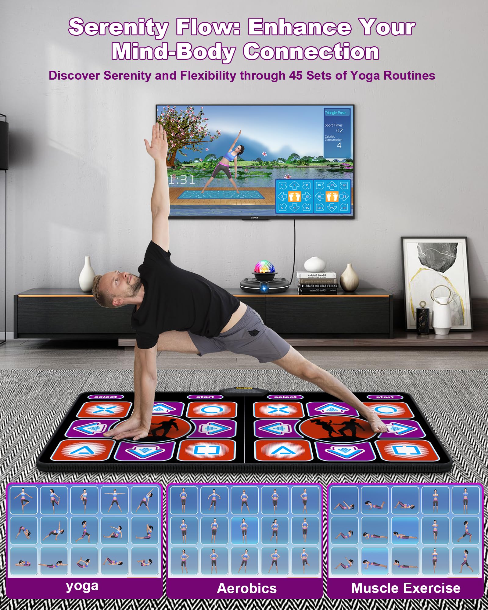 Acelufly kids engaging in active play with wireless dance mat