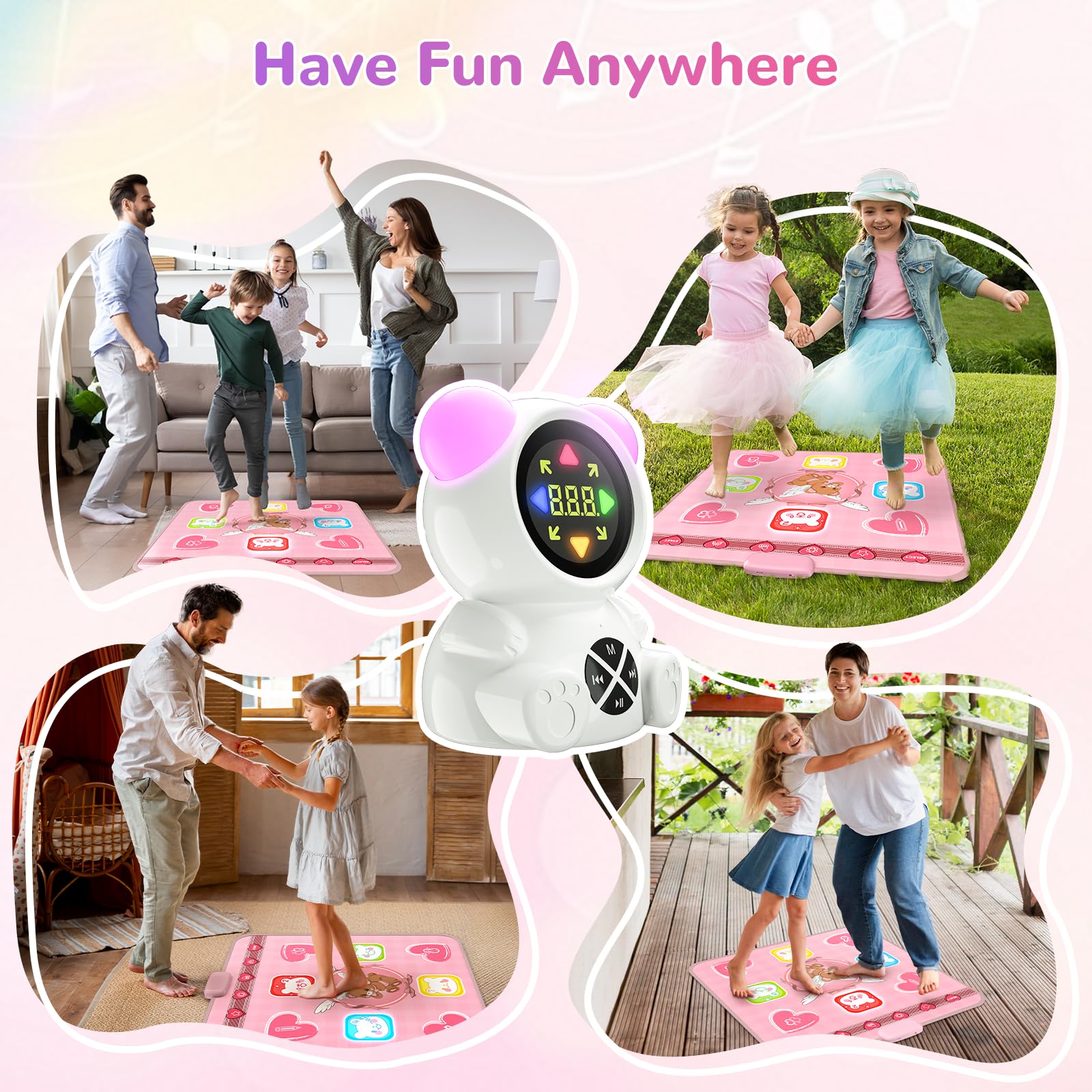 Acelufly outdoor dance session for active fun anywhere