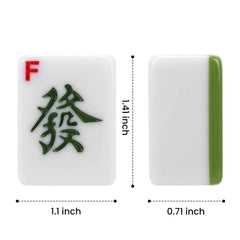 Aceshmir Mahjong storage box showing organized set and easy portability.