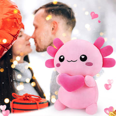 Achwishap axolotl plush easy-cleaning and quick care guidance