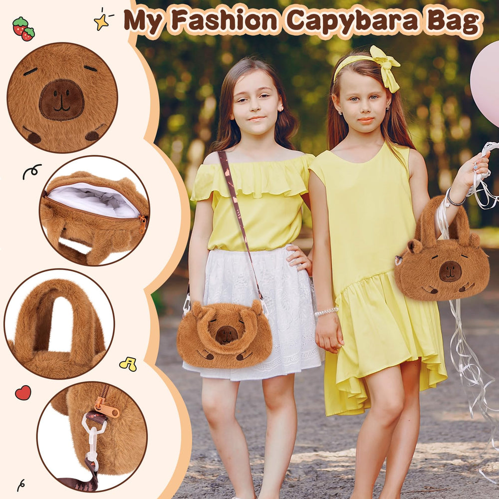 Achwishap Capybara necklace adds playful charm to outfits