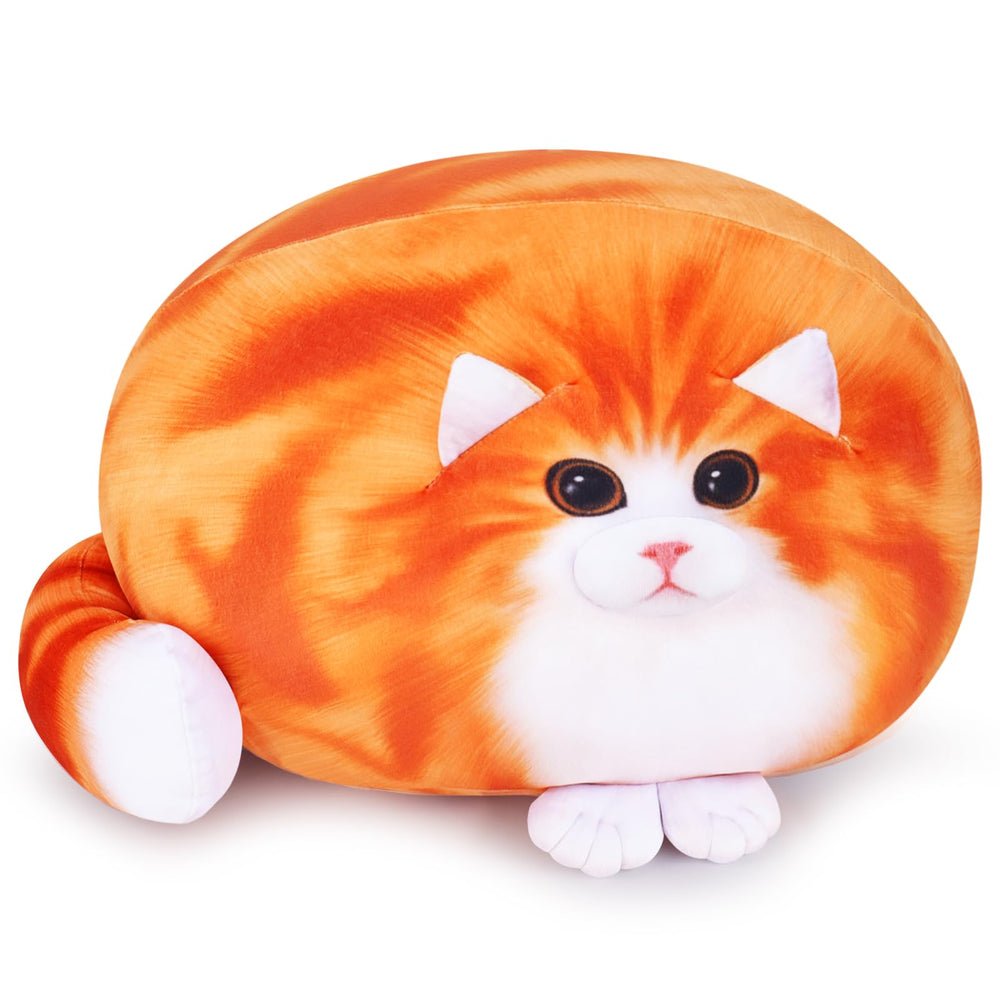 Achwishap cat plush steppe cat 18 inches, ideal cuddly companion.