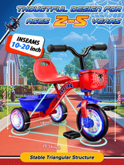 Ackarido non-slip handlebars help small hands grip securely.