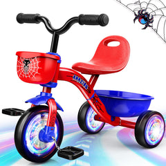 Ackarido spider-tricycle design for toddlers learning balance.