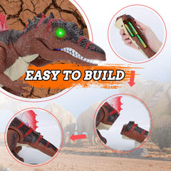Acksonse Spinosaurus roars realistically for dramatic scenes.
