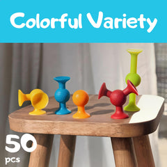 ACME CO colorful primary colors bath toys spark creativity and color recognition in toddlers.