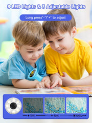 Acoath focus wheel enables precise close-ups for curious young scientists