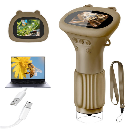 Acoath Microscope with a 2-inch screen for bright, close-up discoveries.