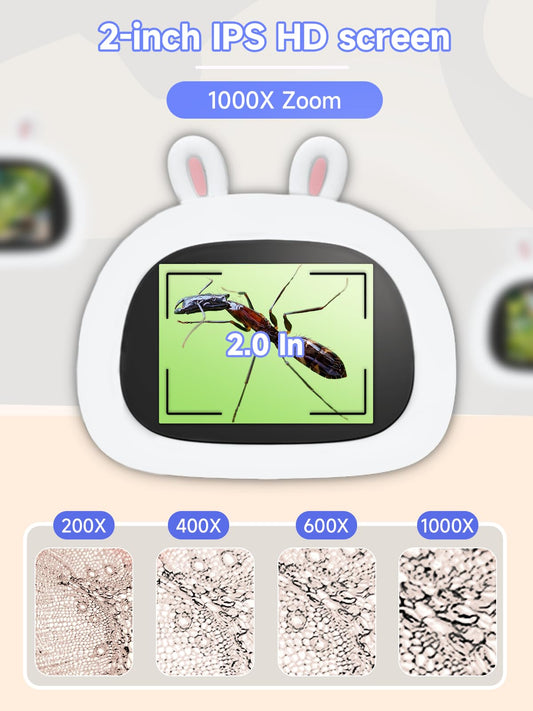 Acoath miniscope shows eight LEDs for bright, detailed observations