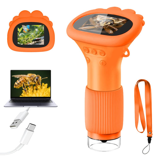 Acoath Kids Microscope with a 2-inch screen delivers clear viewing for curious learners.