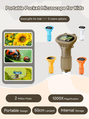 Acoath Microscope outdoor-ready design for learning anywhere.