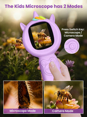 Acoath Pocket-Size Microscope is compact and easy to carry on field trips.