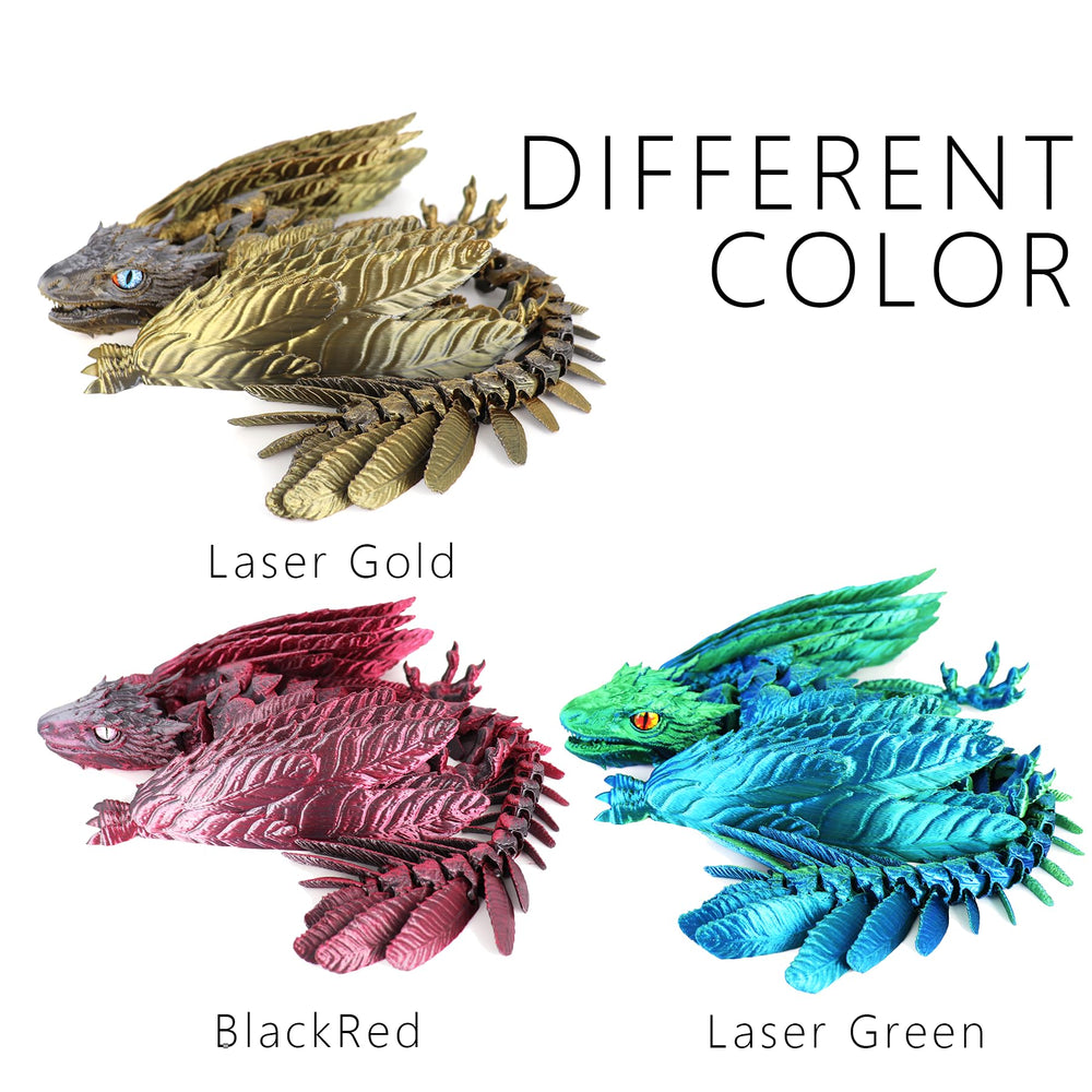 ACCOFE 16-inch desktop dragon adds distinctive charm to workspace.