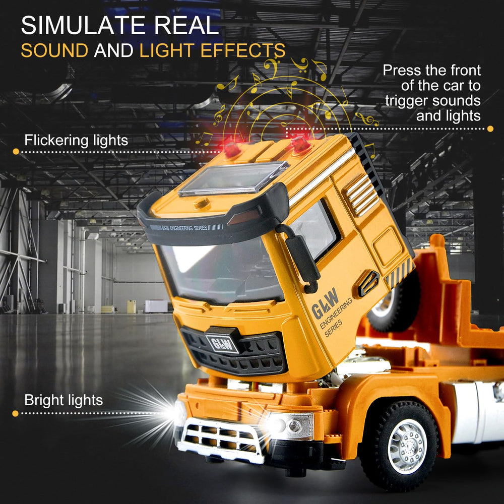 ACROFEK construction toy lights and sounds enhance role-play realism
